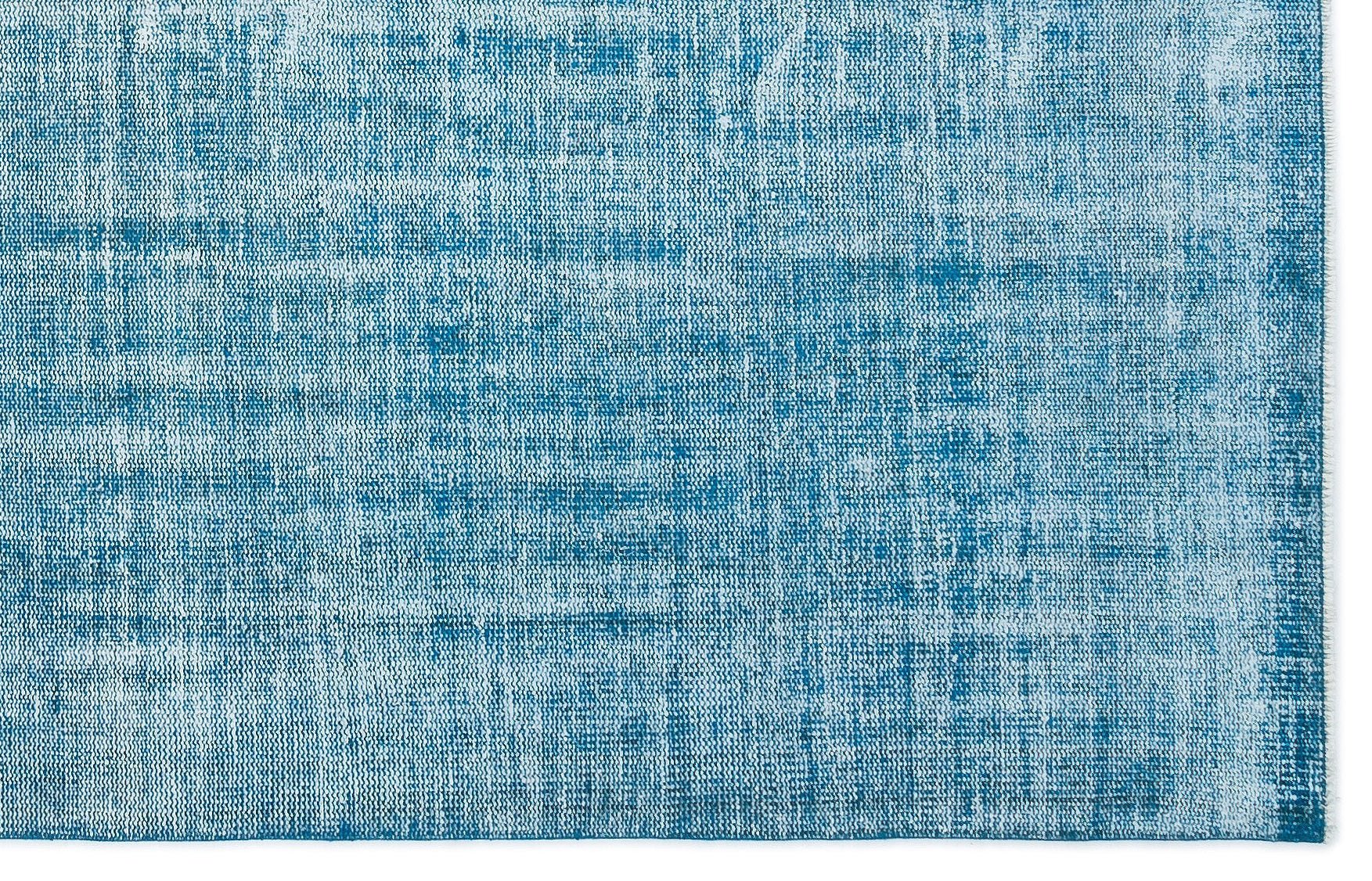 Atina 15930 Turquoise Vintage Wool Handmade Area Rug 5'4" x 8'6"