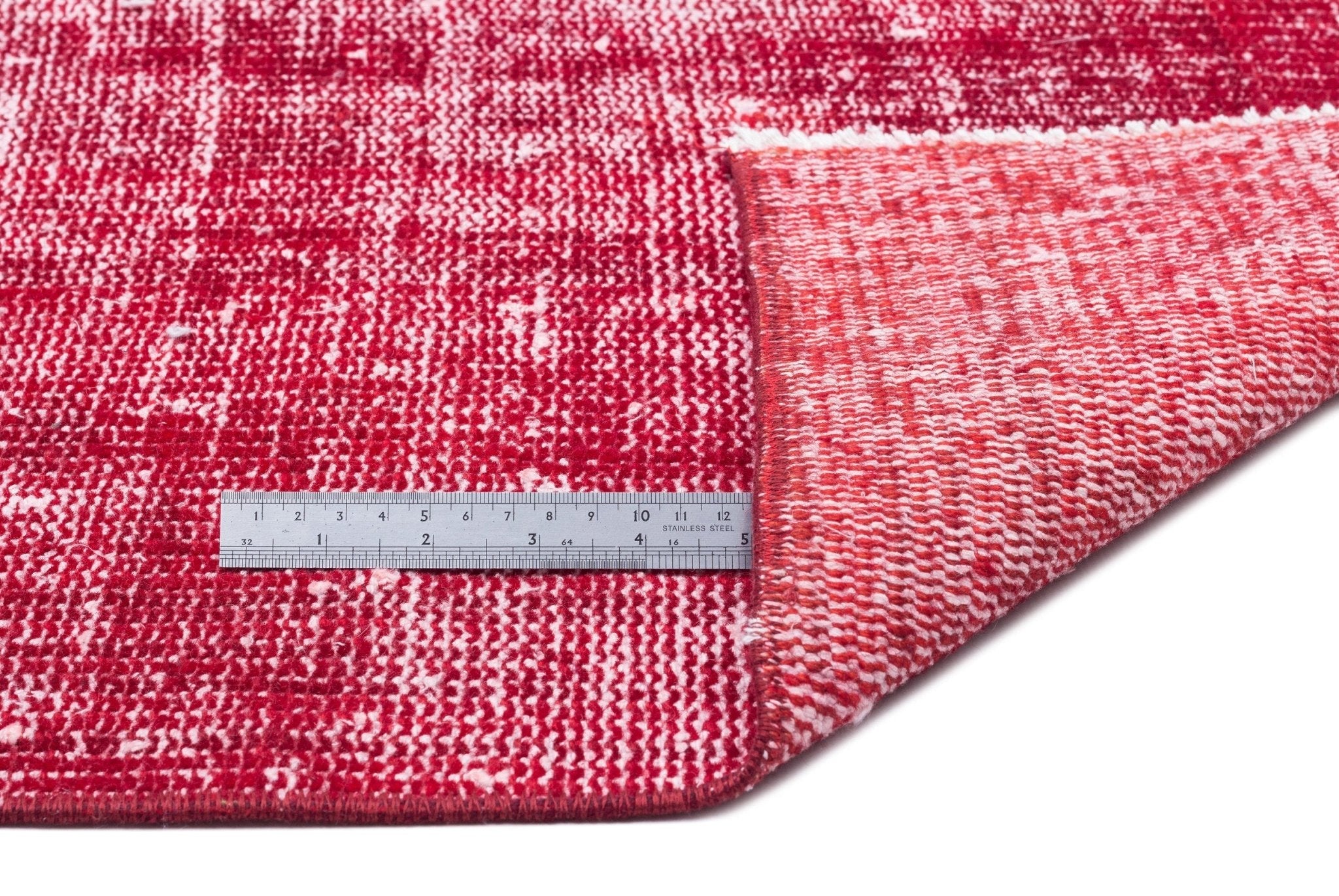 Atina 16592 Red Vintage Wool Handmade Area Rug 5'0" x 9'3"