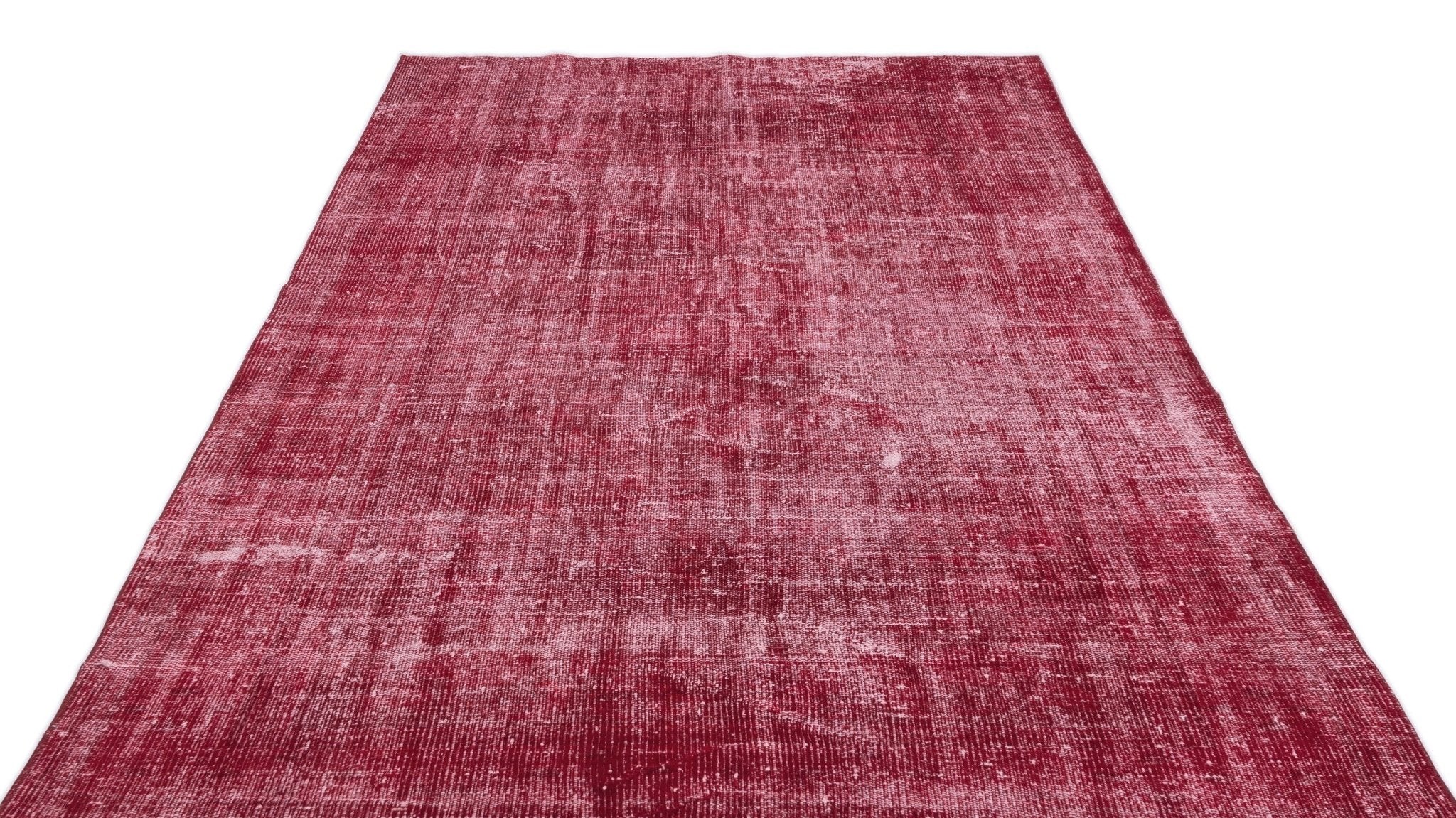 Atina 16592 Red Vintage Wool Handmade Area Rug 5'0" x 9'3"