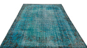 Atina 16739 Turquoise Vintage Wool Handmade Area Rug 6'2" x 9'4"