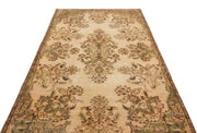 Atina 16873 Beige Vintage Wool Handmade Area Rug 5'0" x 9'2"