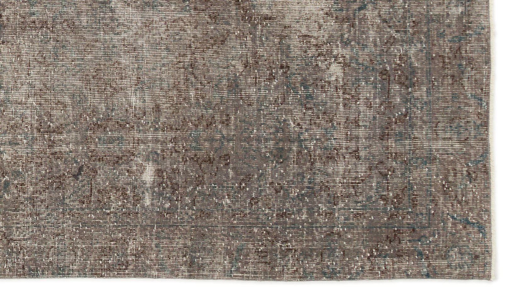 Atina 17139 Grey Vintage Wool Handmade Area Rug 4'4" x 7'7"