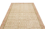 Atina 17140 Beige Vintage Wool Handmade Area Rug 5'7" x 9'10"