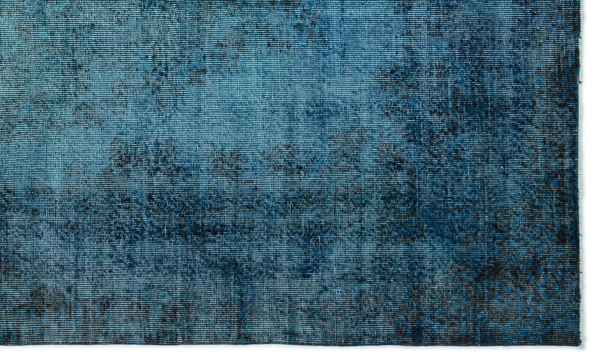 Atina 17817 Turquoise Vintage Wool Handmade Area Rug 5'6" x 9'3"