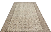 Atina 17883 Beige Vintage Wool Handmade Area Rug 5'10" x 9'2"