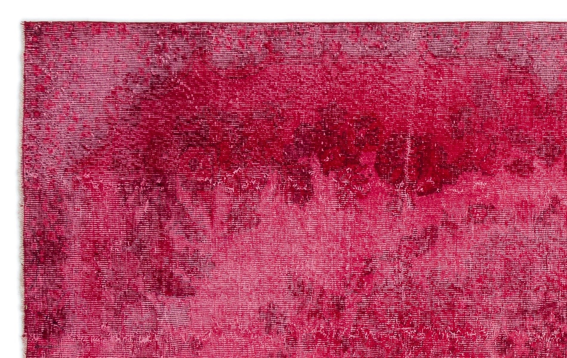 Atina 18033 Red Vintage Wool Handmade Area Rug 5'5" x 8'10"