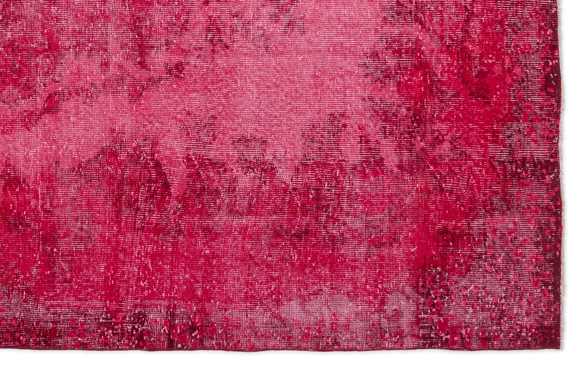 Atina 18033 Red Vintage Wool Handmade Area Rug 5'5" x 8'10"