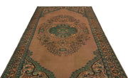 Atina 18278 Beige Vintage Wool Handmade Area Rug 5'9" x 9'5"