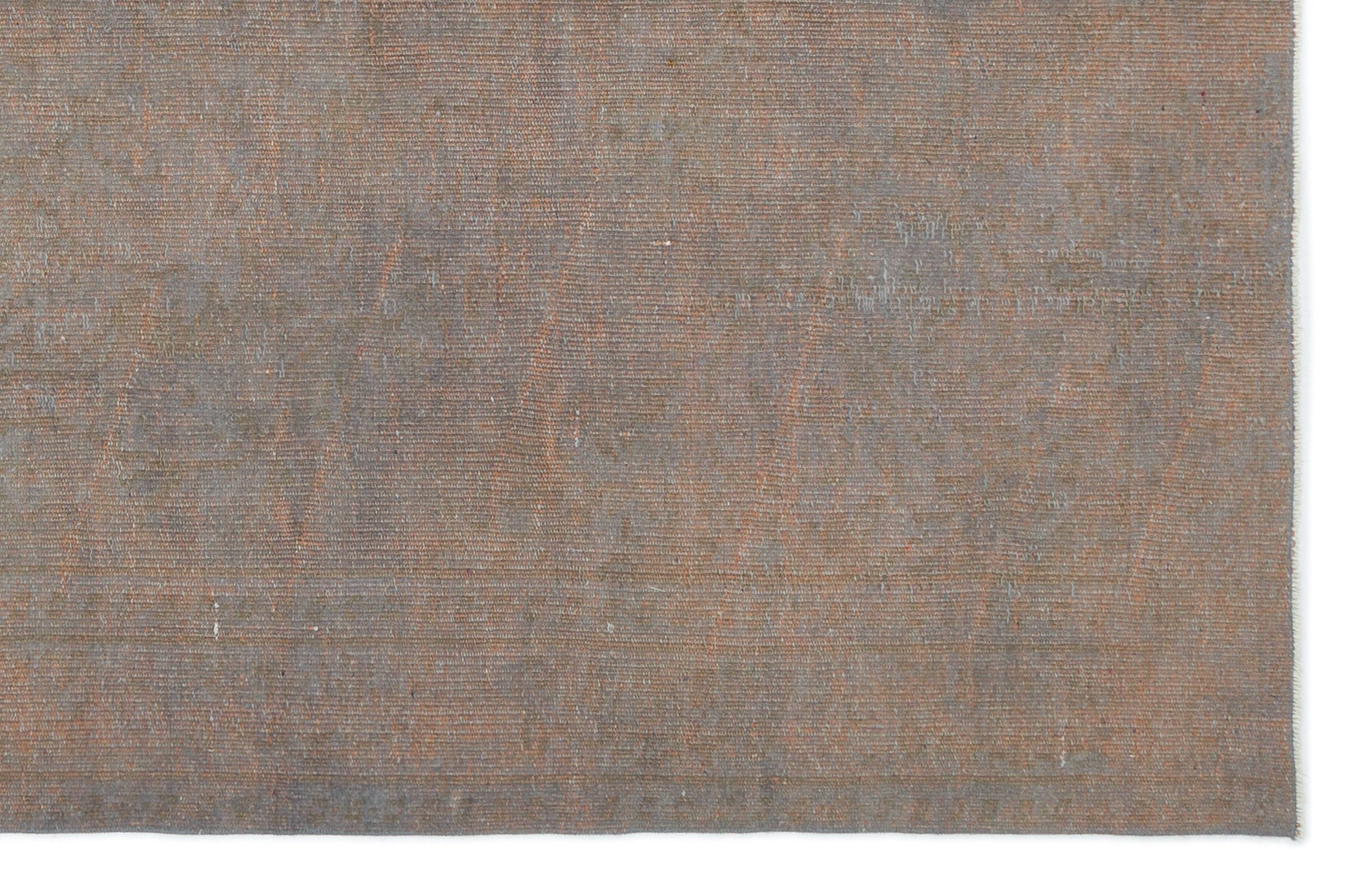 Atina 18937 Grey Vintage Wool Handmade Area Rug 5'6" x 8'10"