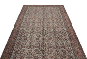 Atina 19022 Brown Vintage Wool Handmade Area Rug 5'2" x 8'6"
