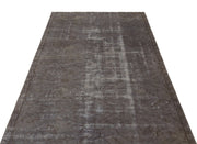 Atina 19034 Brown Vintage Wool Handmade Area Rug 4'5" x 7'8"