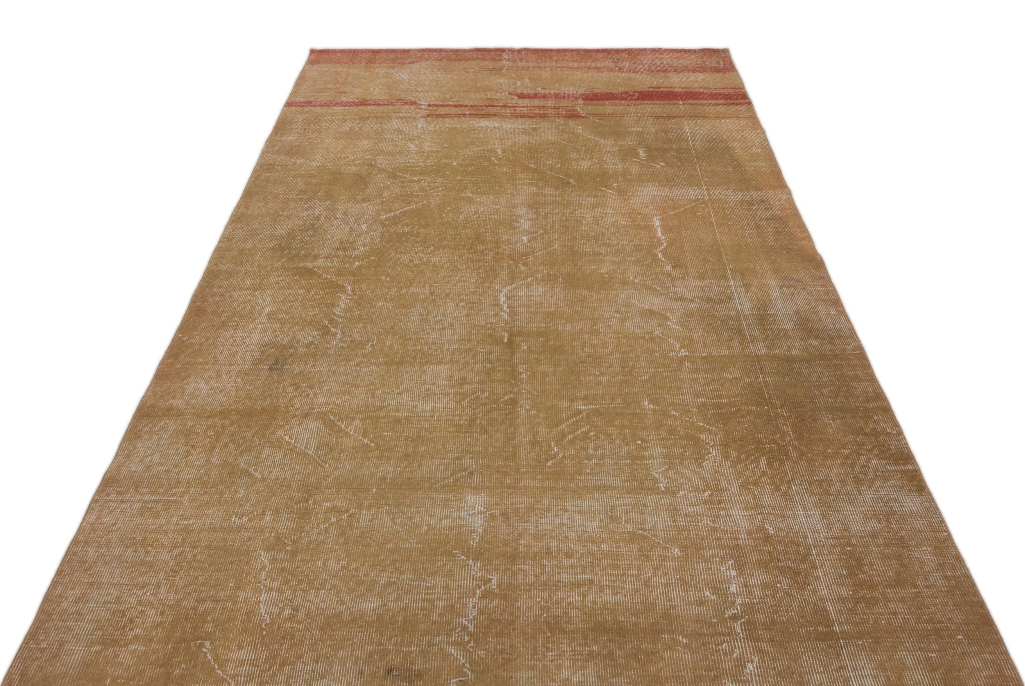 Atina 19905 Brown Vintage Wool Handmade Area Rug 5'4" x 9'2"