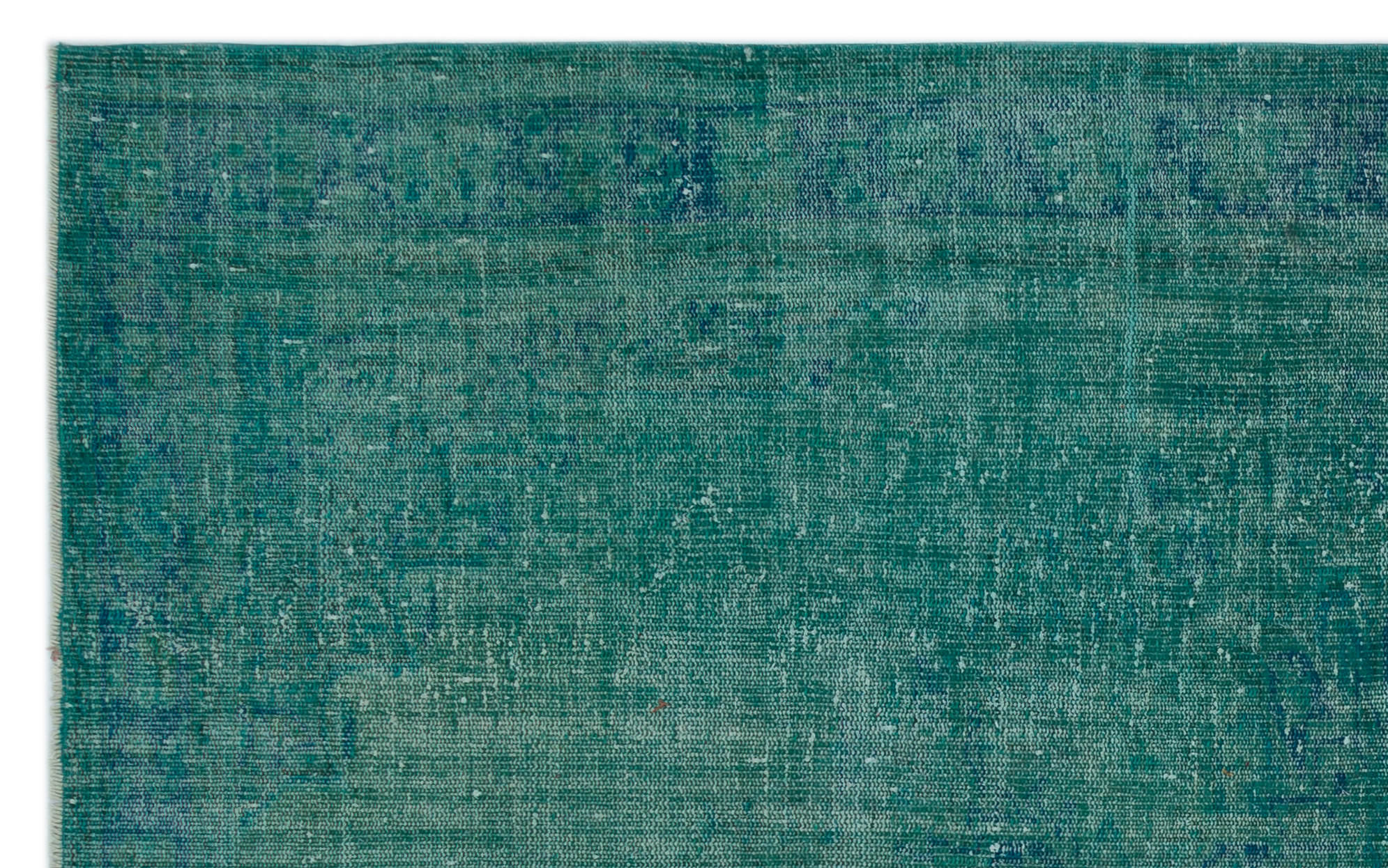 Atina 22638 Turquoise Vintage Wool Handmade Area Rug 5'8" x 9'2"