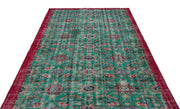 Atina 22677 Green Vintage Wool Handmade Area Rug 6'2" x 9'5"