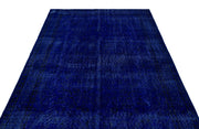 Atina 22711 Blue Vintage Wool Handmade Area Rug 5'7" x 9'8"
