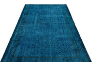 Atina 22795 Blue Vintage Wool Handmade Area Rug 6'0" x 9'0"