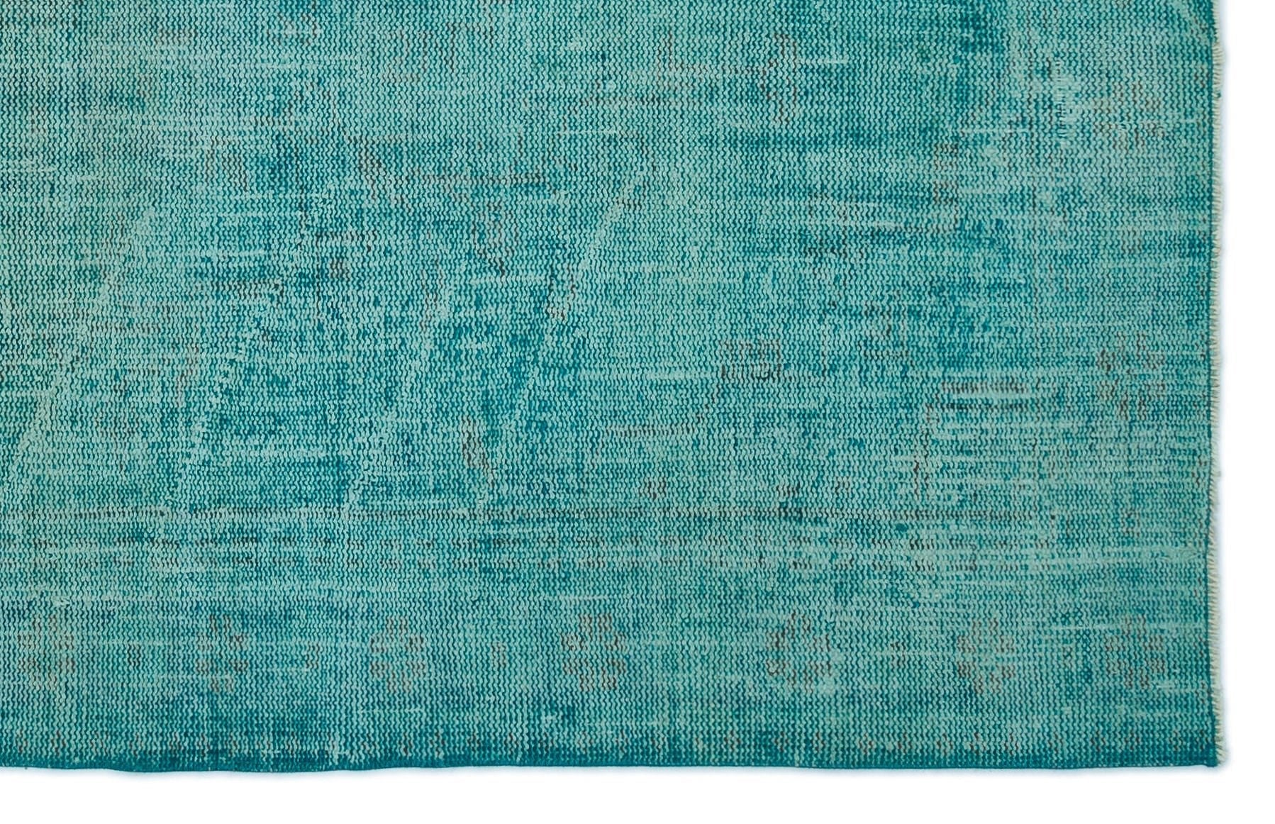 Atina 22826 Turquoise Vintage Wool Handmade Area Rug 5'4" x 8'4"