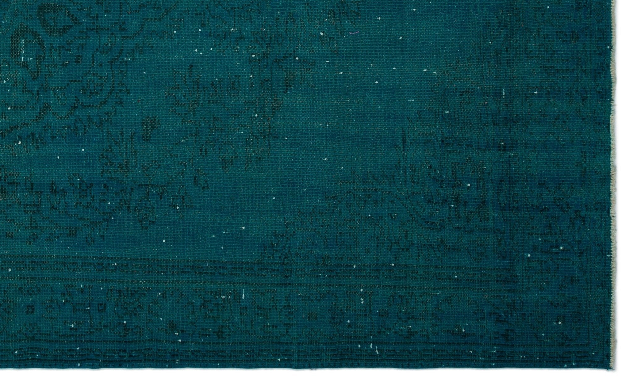 Atina 23070 Turquoise Vintage Wool Handmade Area Rug 6'0" x 10'1"