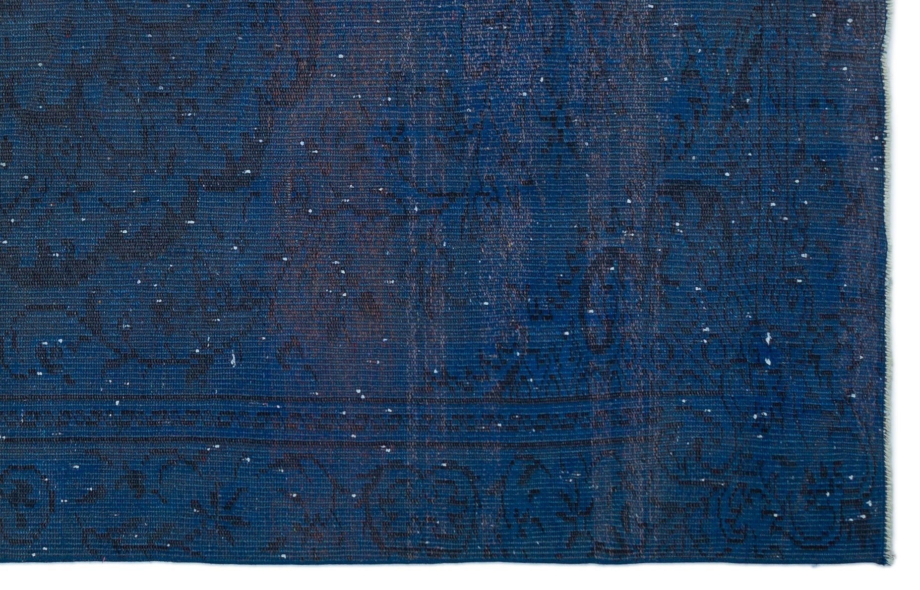 Atina 23379 Blue Vintage Wool Handmade Area Rug 5'1" x 9'4"