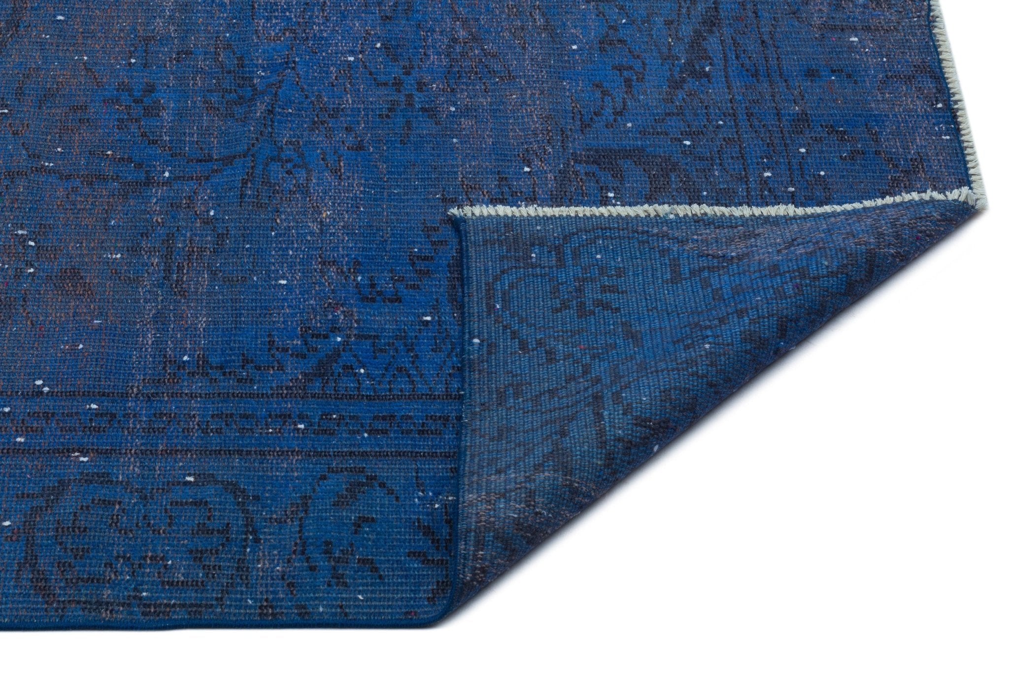 Atina 23379 Blue Vintage Wool Handmade Area Rug 5'1" x 9'4"