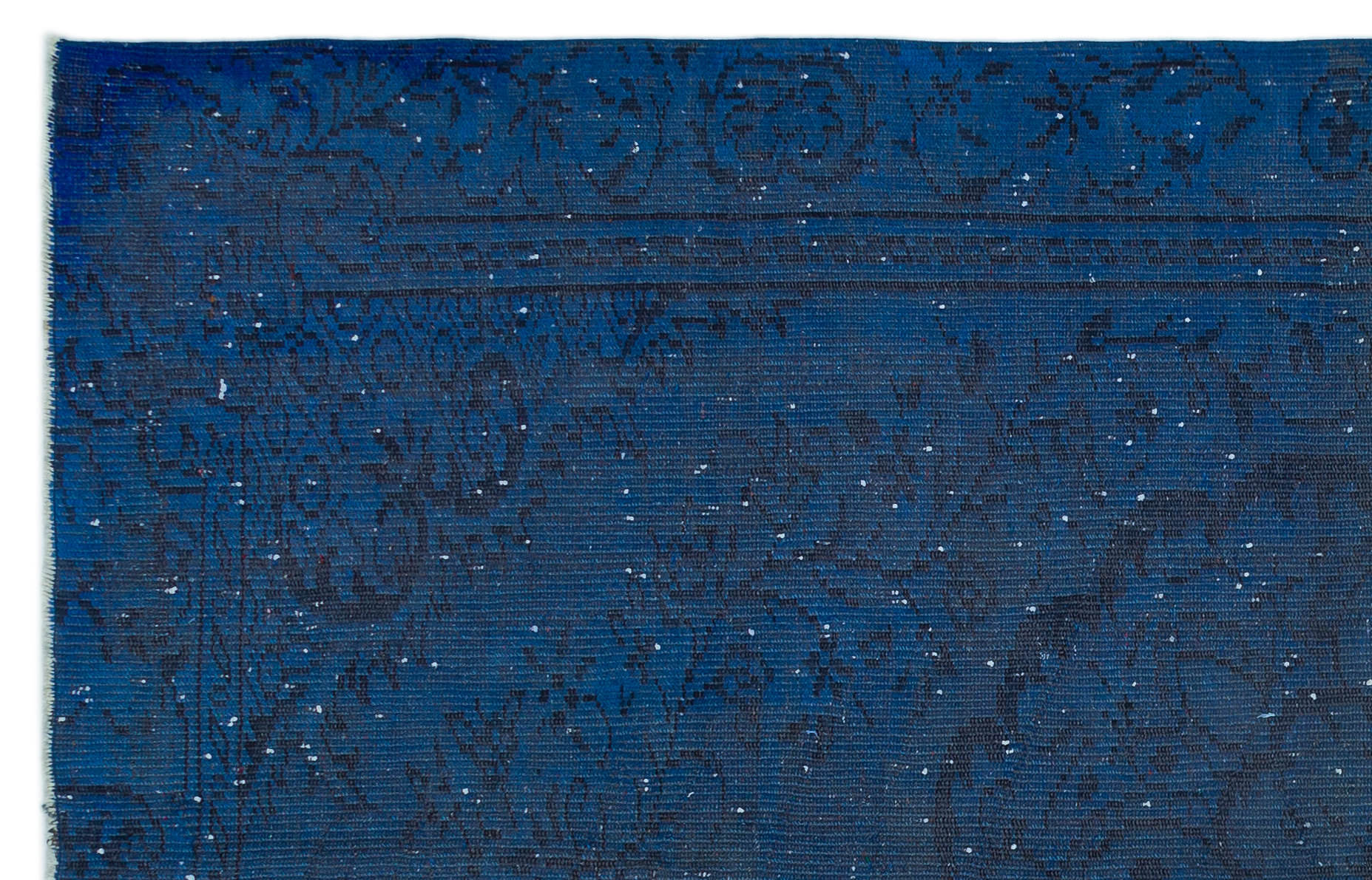 Atina 23379 Blue Vintage Wool Handmade Area Rug 5'1" x 9'4"