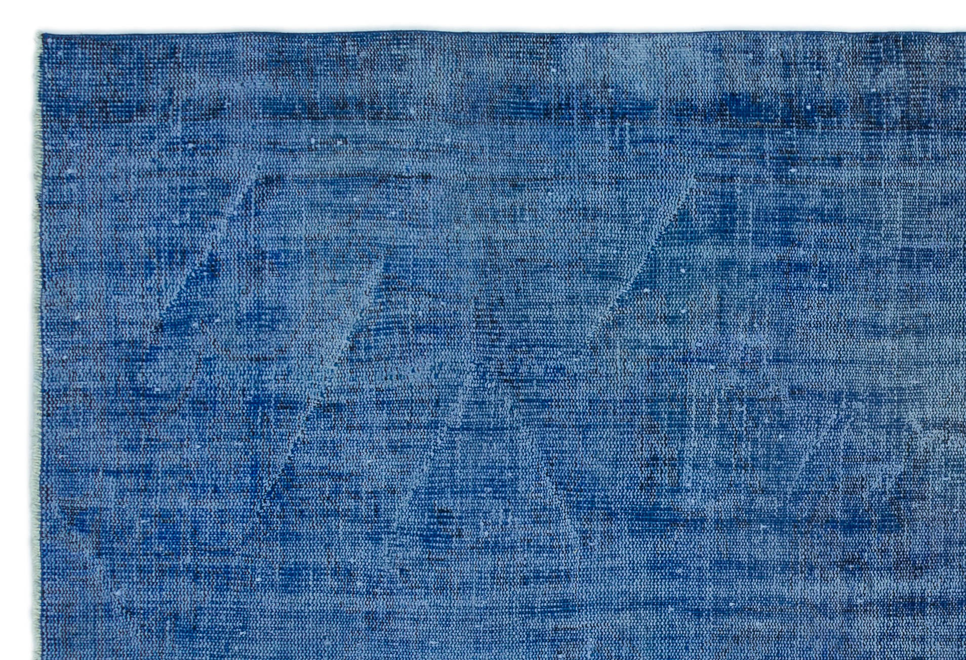 Atina 23484 Blue Vintage Wool Handmade Area Rug 6'0" x 8'10"