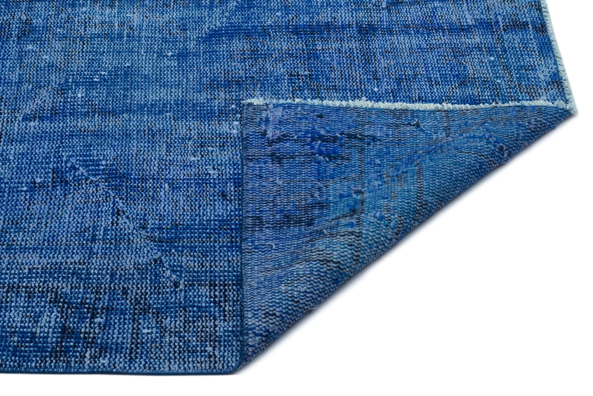 Atina 23484 Blue Vintage Wool Handmade Area Rug 6'0" x 8'10"