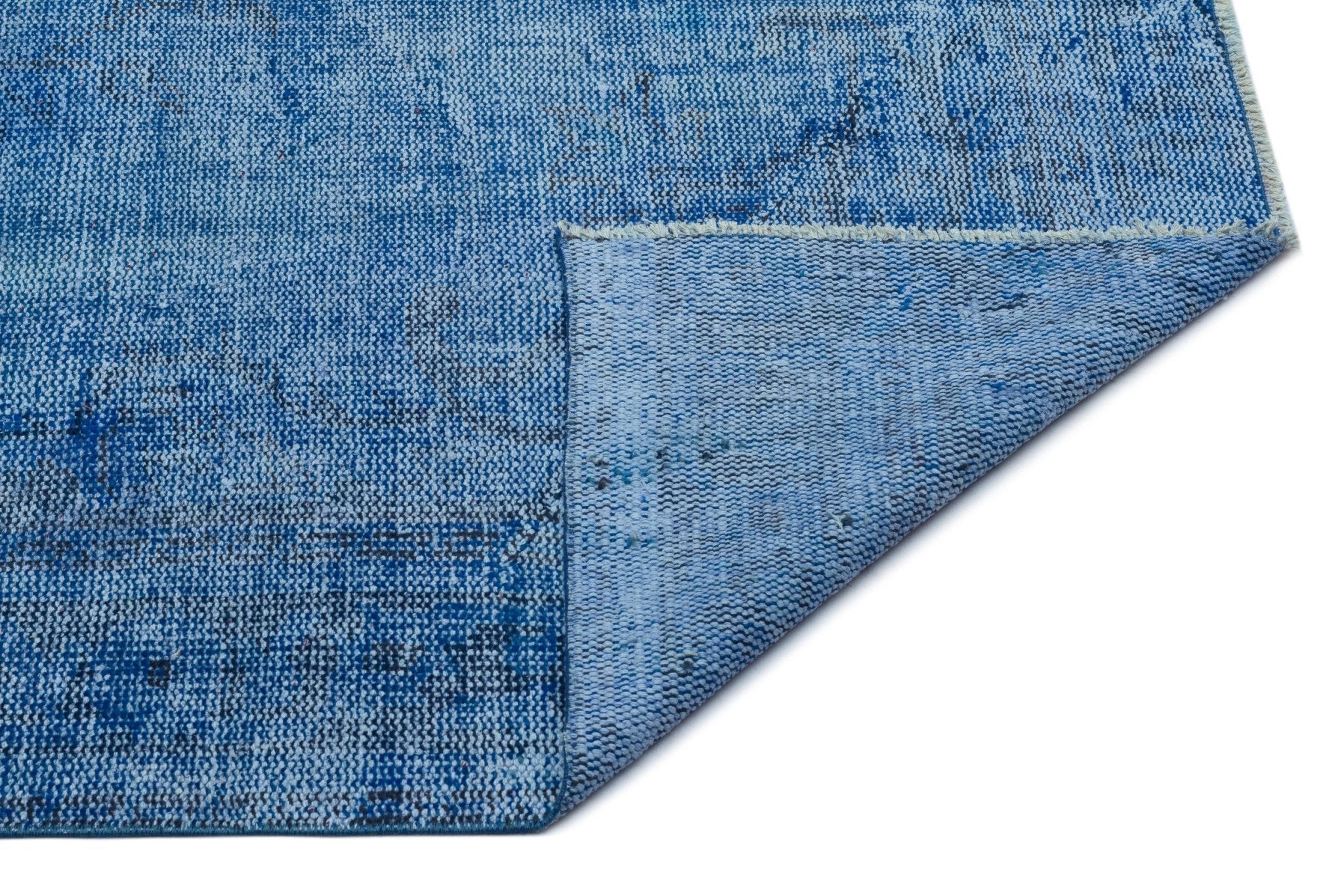 Atina 23499 Blue Vintage Wool Handmade Area Rug 5'10" x 8'11"