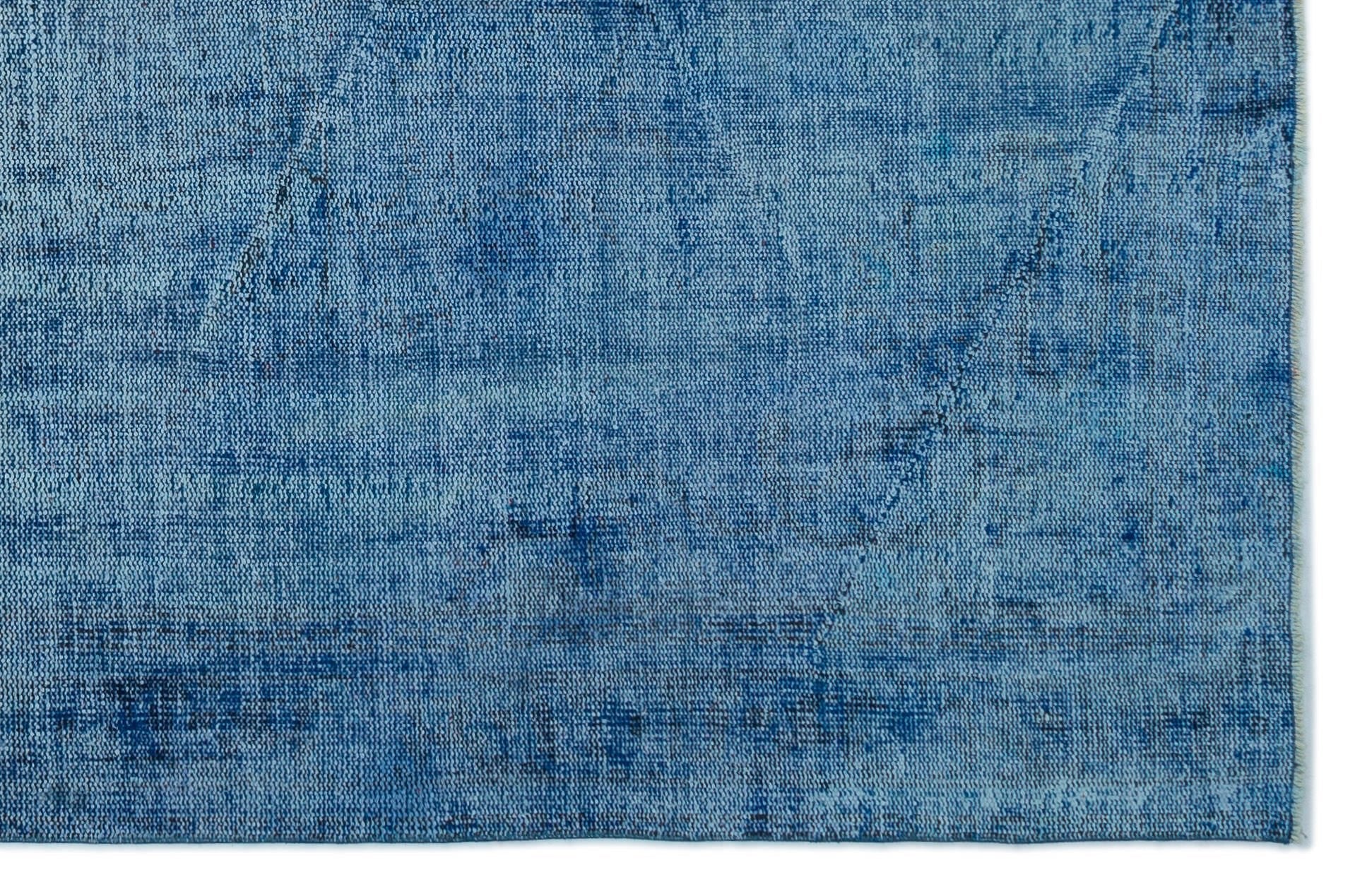 Atina 23499 Blue Vintage Wool Handmade Area Rug 5'10" x 8'11"