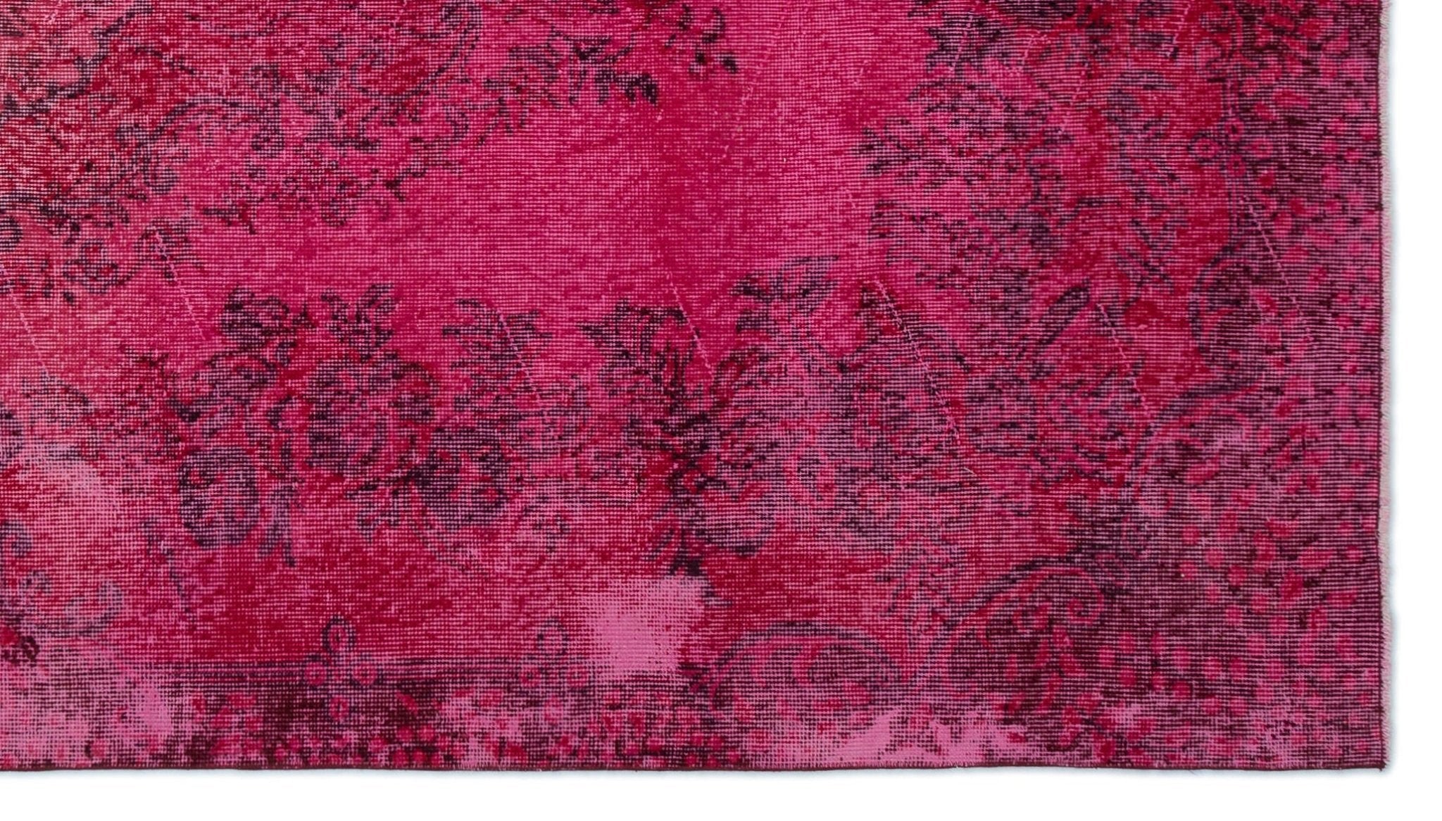 Atina 23514 Red Vintage Wool Handmade Area Rug 5'5" x 9'7"