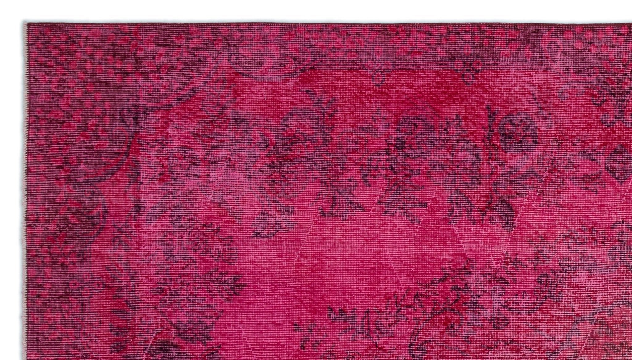 Atina 23514 Red Vintage Wool Handmade Area Rug 5'5" x 9'7"