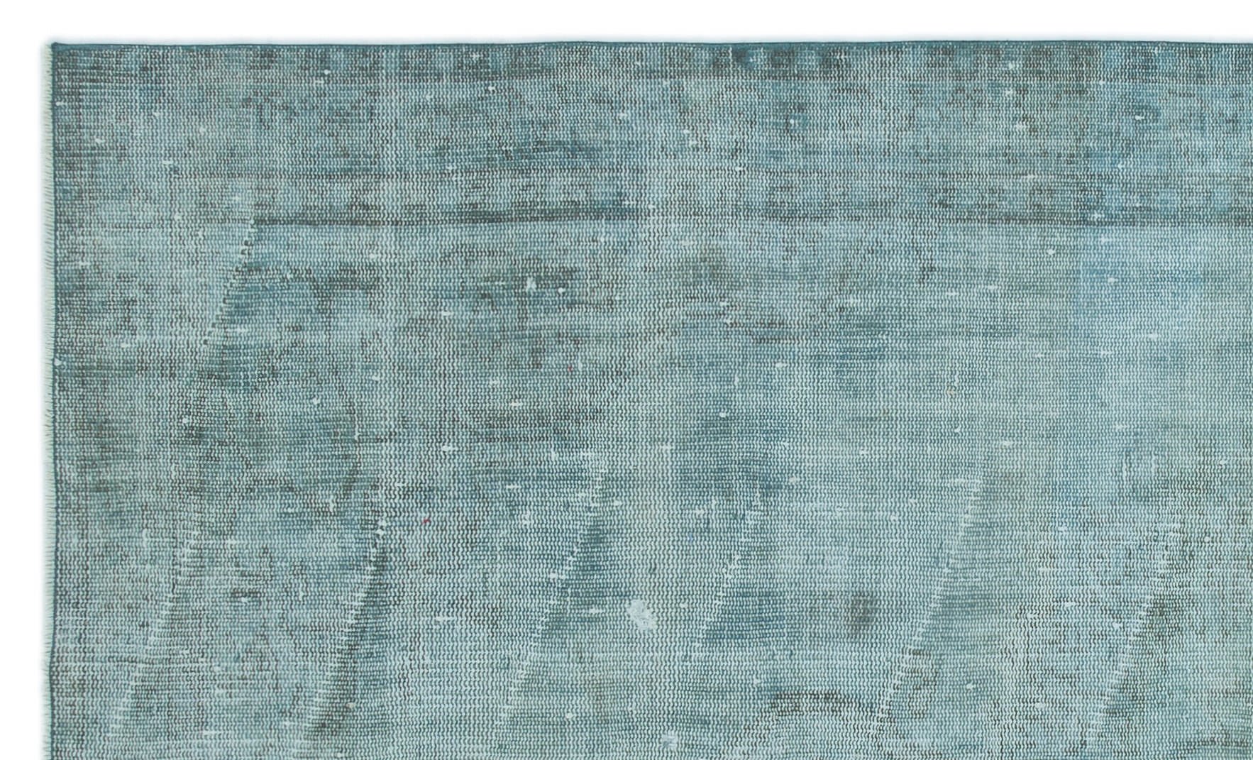 Atina 23546 Turquoise Vintage Wool Handmade Area Rug 4'11" x 8'2"