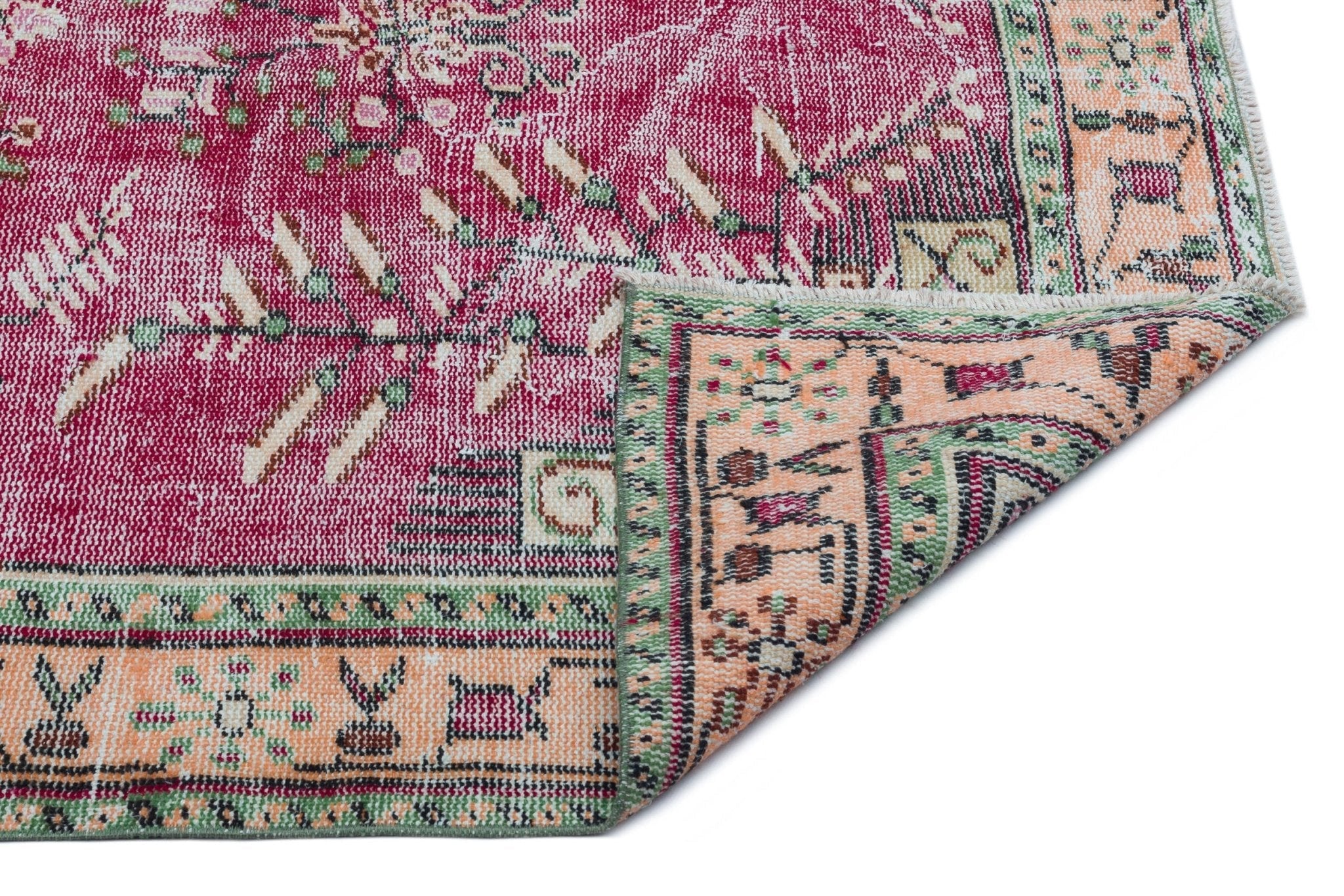 Atina 23562 Beige Vintage Wool Handmade Area Rug 4'10" x 8'7"