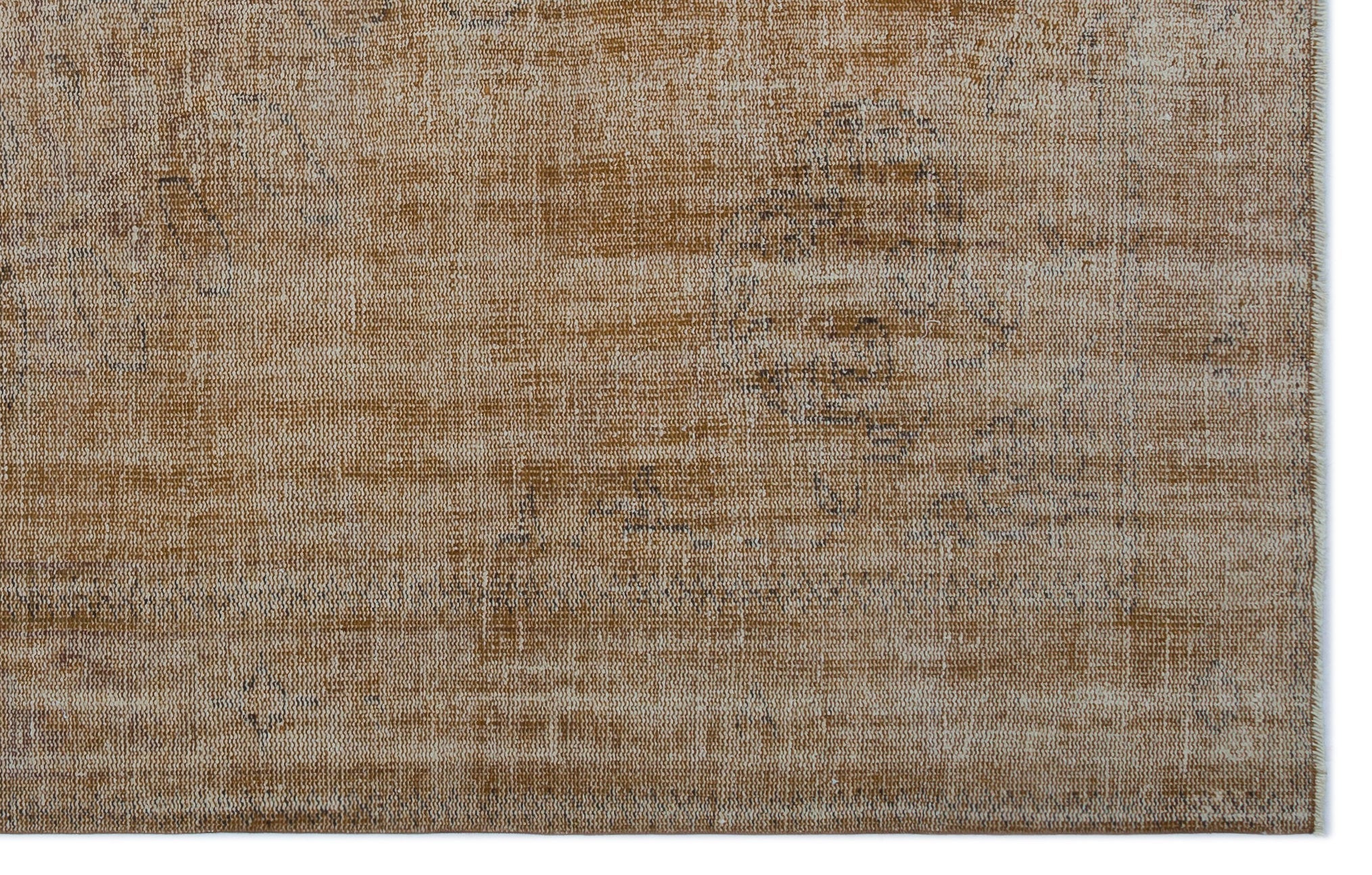 Atina 23703 Brown Vintage Wool Handmade Area Rug 6'0" x 9'5"
