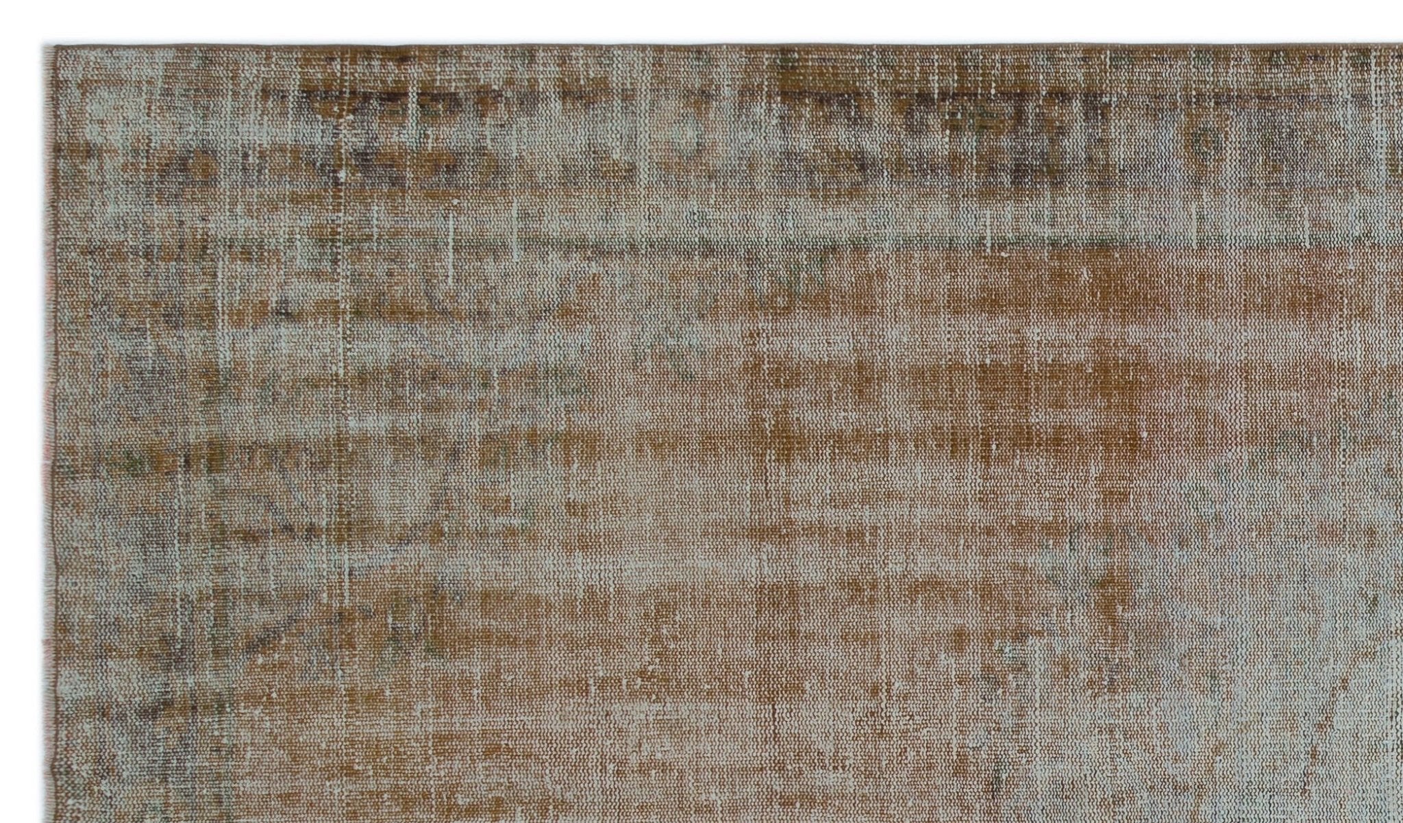 Atina 23741 Brown Vintage Wool Handmade Area Rug 5'9" x 9'10"