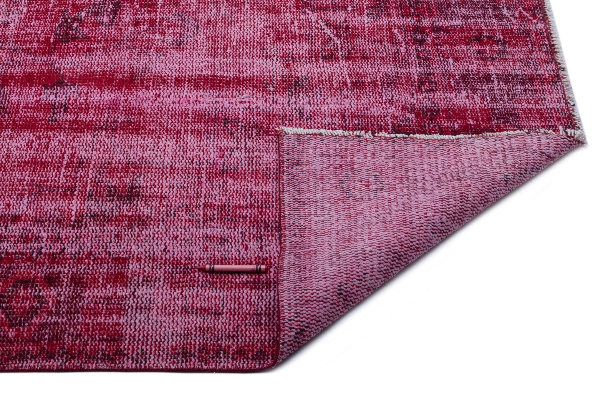 Atina 24060 Red Vintage Wool Handmade Area Rug 6'0" x 9'1"