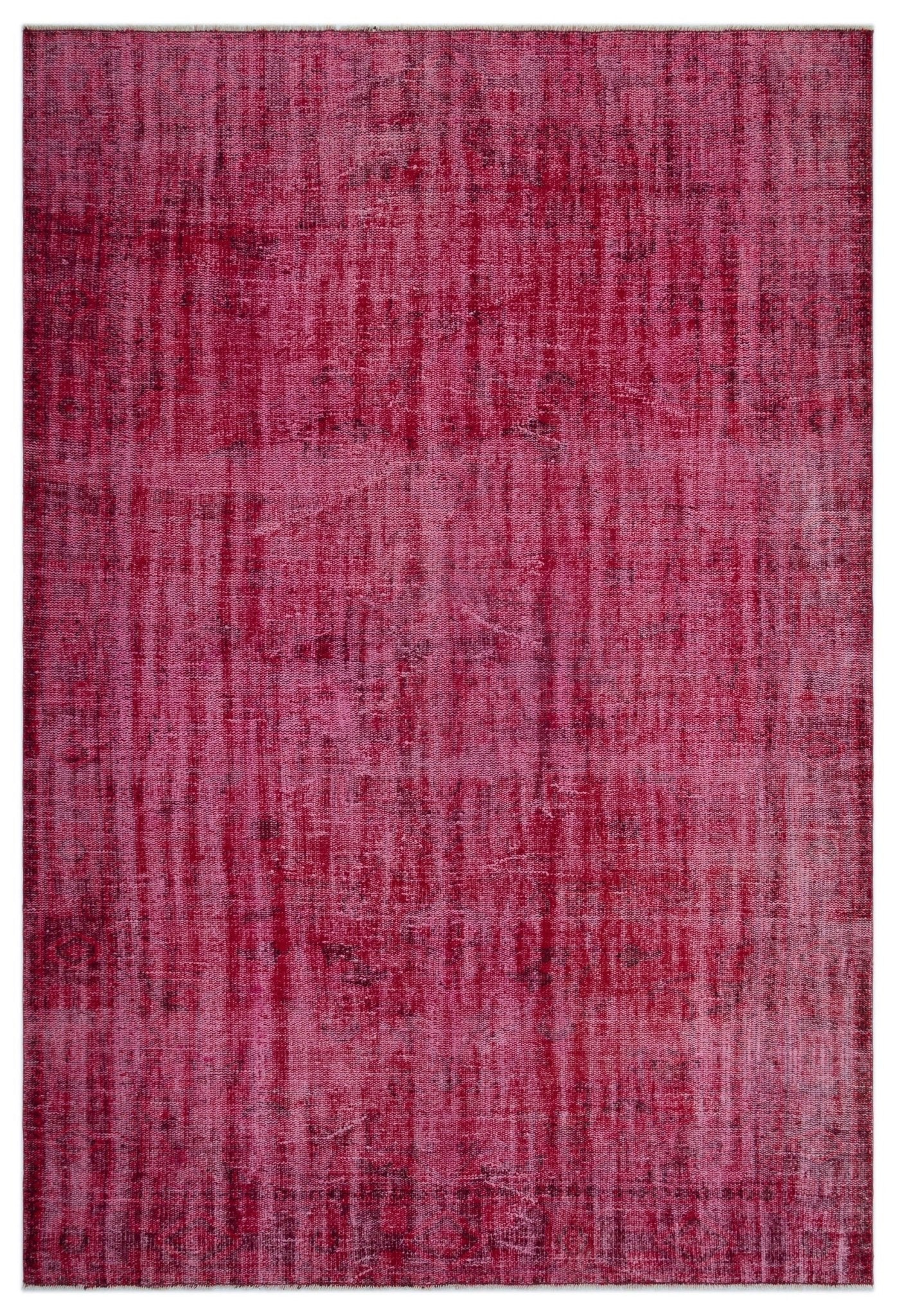 Atina 24060 Red Vintage Wool Handmade Area Rug 6'0" x 9'1"
