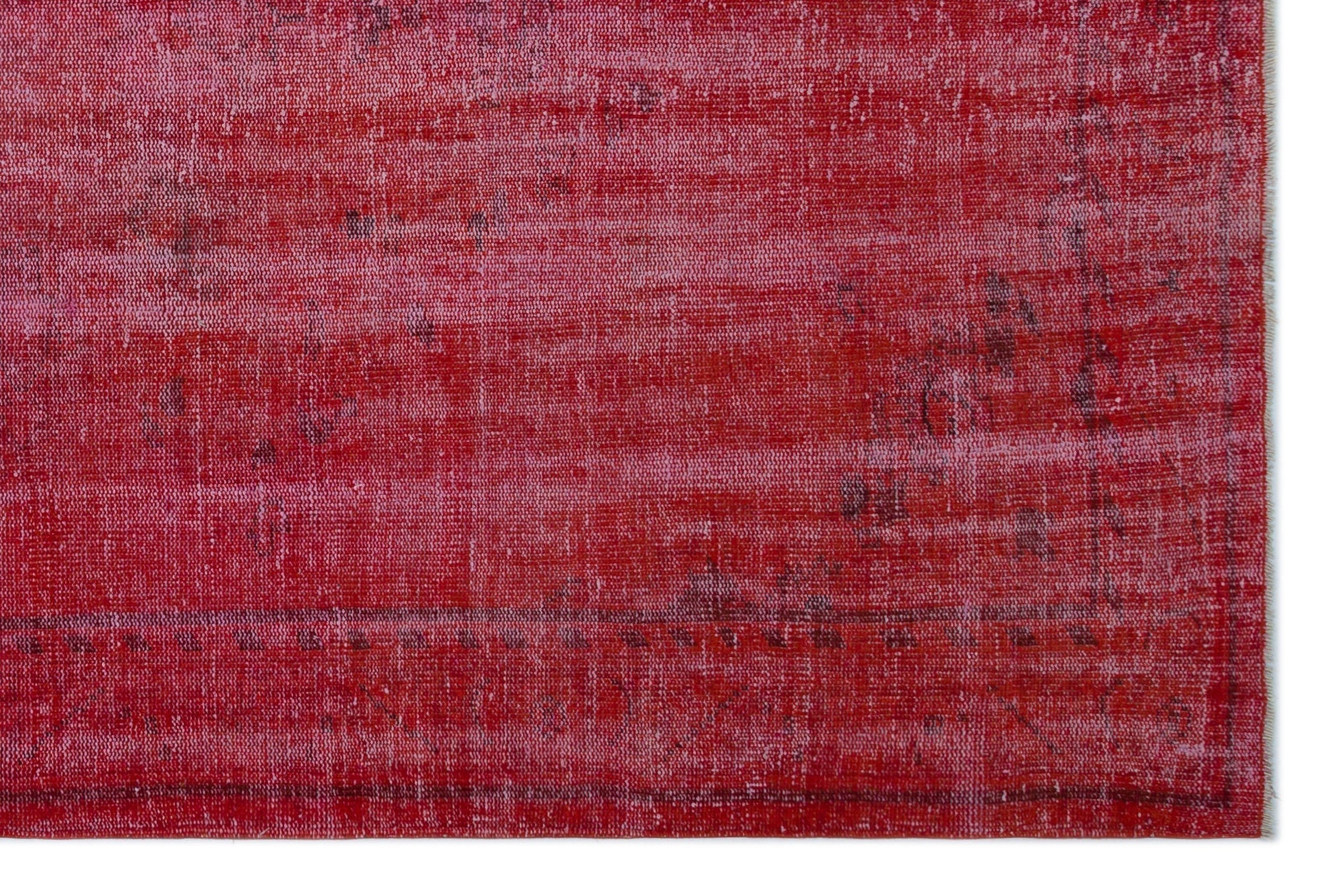 Atina 24138 Red Vintage Wool Handmade Area Rug 5'7" x 9'8"