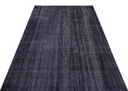 Atina 27626 Purple Vintage Wool Handmade Area Rug 4'11" x 8'8"