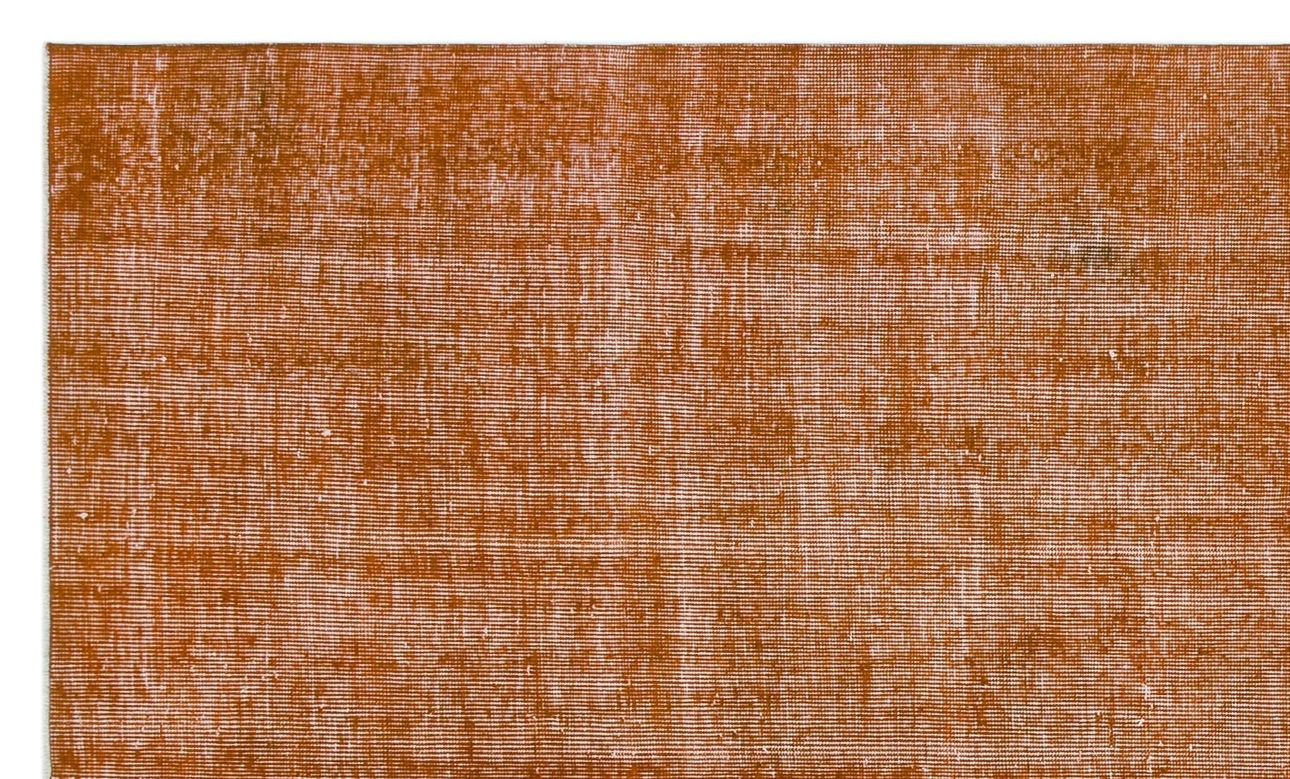 Atina 27773 Orange Vintage Wool Handmade Area Rug 5'0" x 8'5"