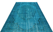 Atina 28592 Turquoise Vintage Wool Handmade Area Rug 5'10" x 9'2"