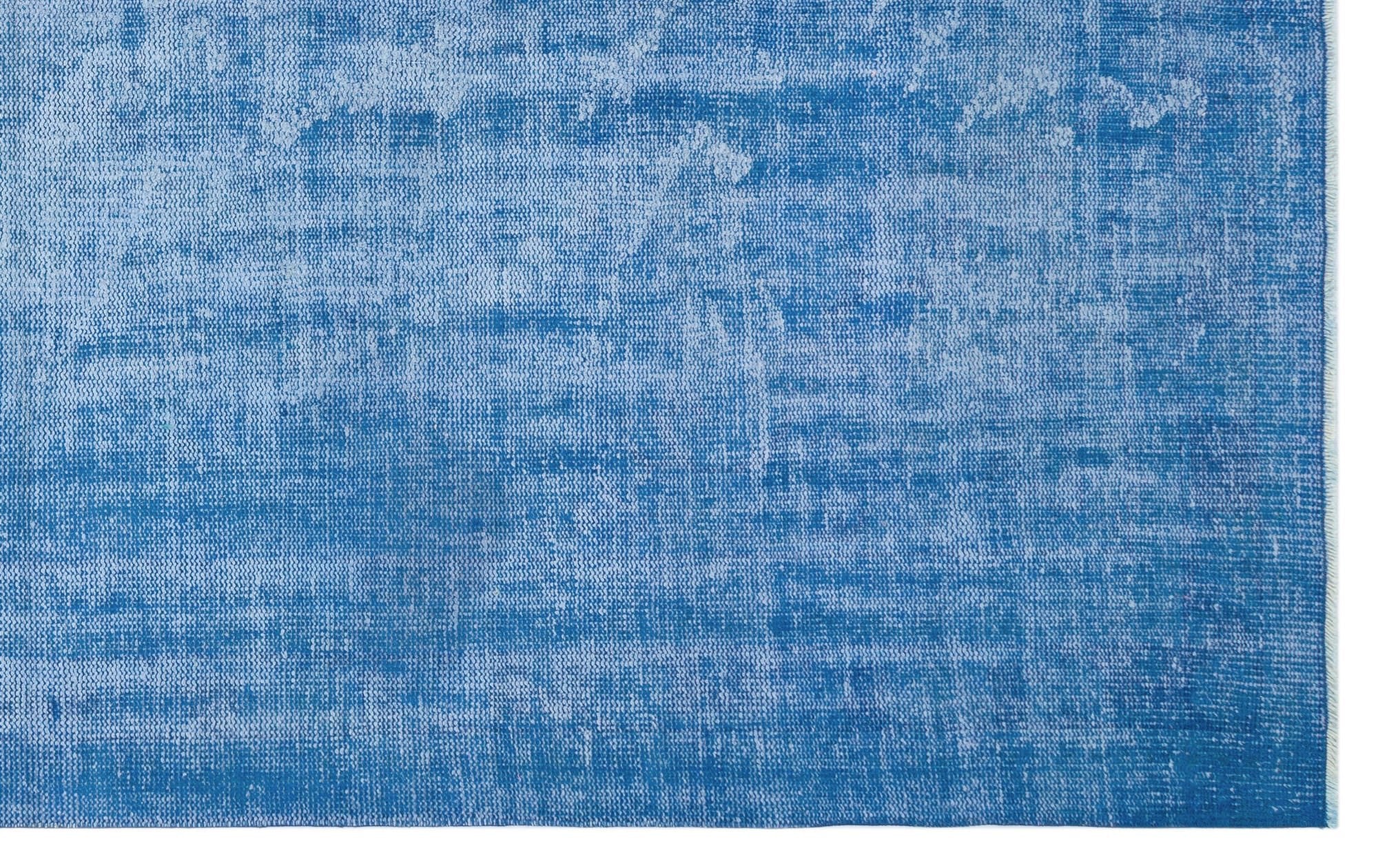 Atina 28887 Blue Vintage Wool Handmade Area Rug 5'9" x 9'4"