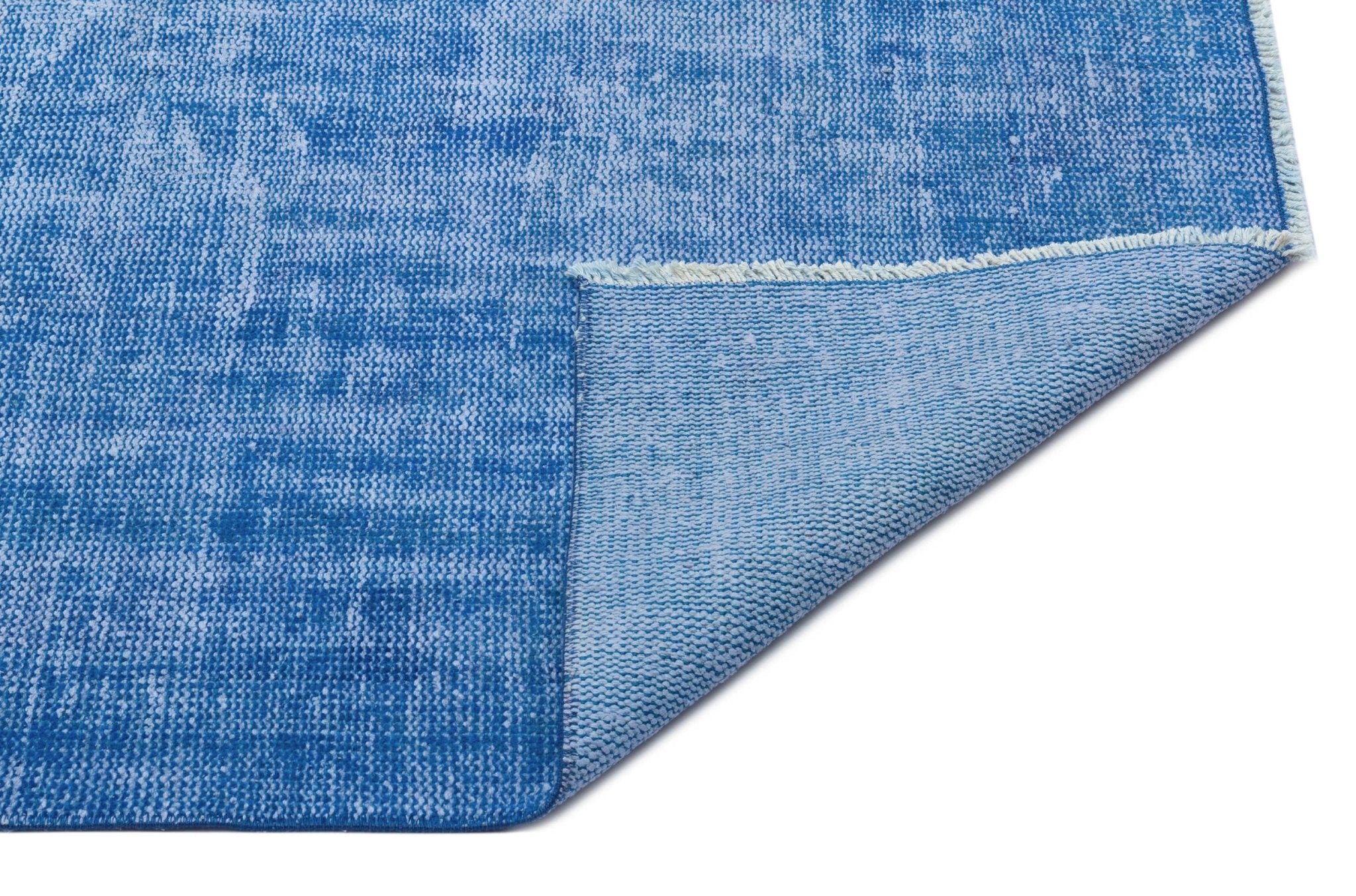 Atina 28887 Blue Vintage Wool Handmade Area Rug 5'9" x 9'4"