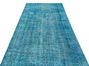 Atina 29612 Turquoise Vintage Wool Handmade Area Rug 5'0" x 8'11"