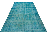 Atina 29644 Turquoise Vintage Wool Handmade Area Rug 5'7" x 9'1"