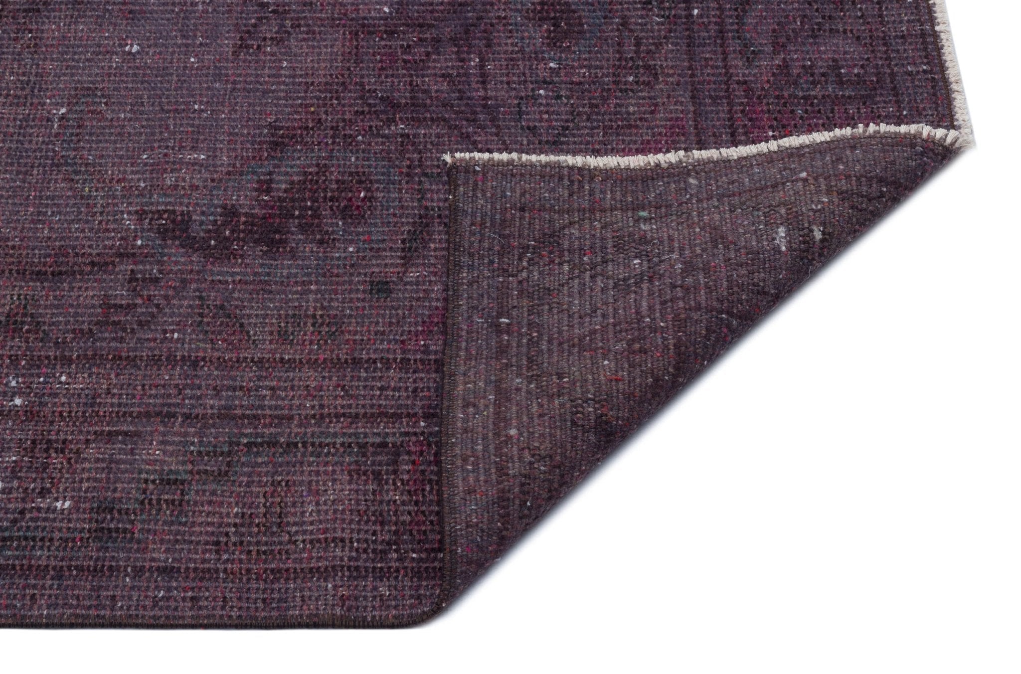 Atina 29989 Purple Vintage Wool Handmade Area Rug 4'11" x 8'8"