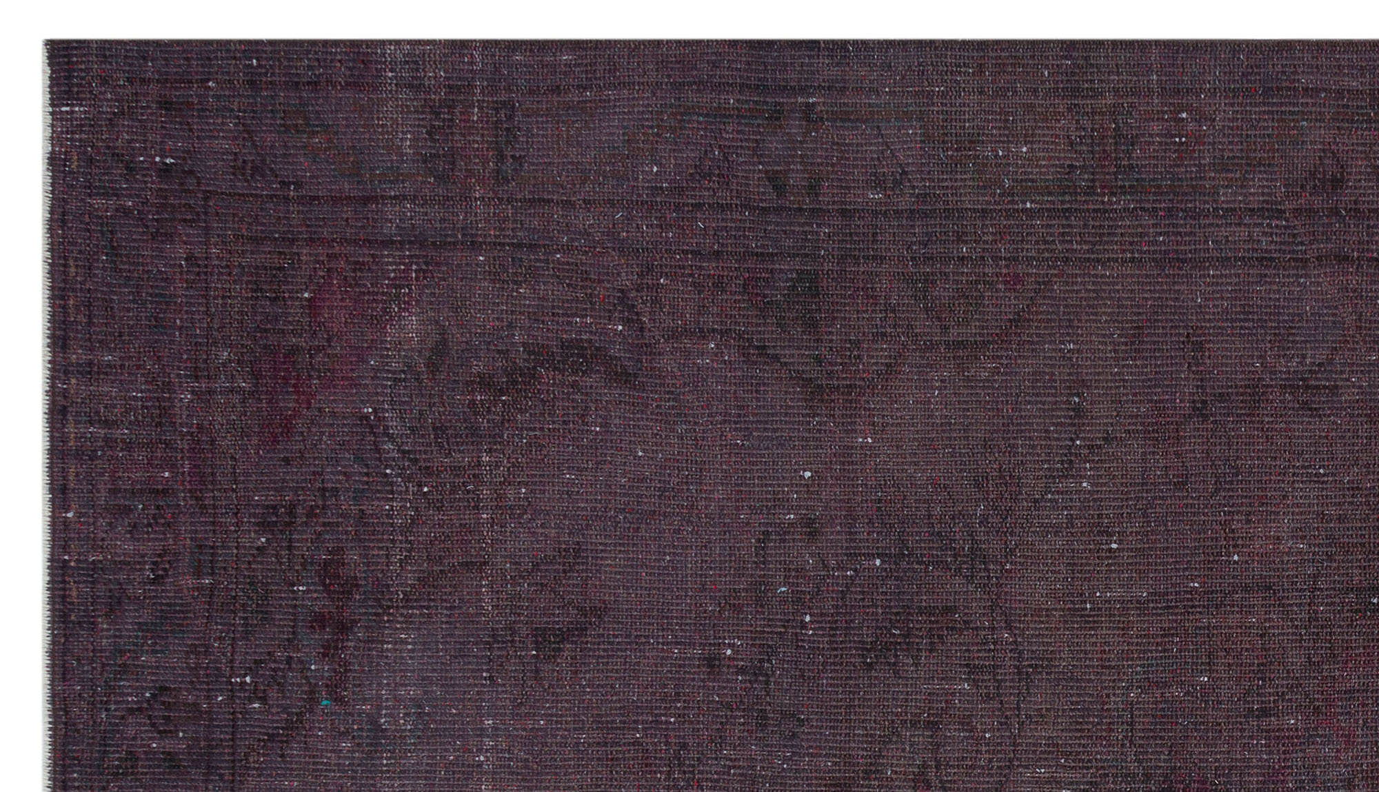 Atina 29989 Purple Vintage Wool Handmade Area Rug 4'11" x 8'8"