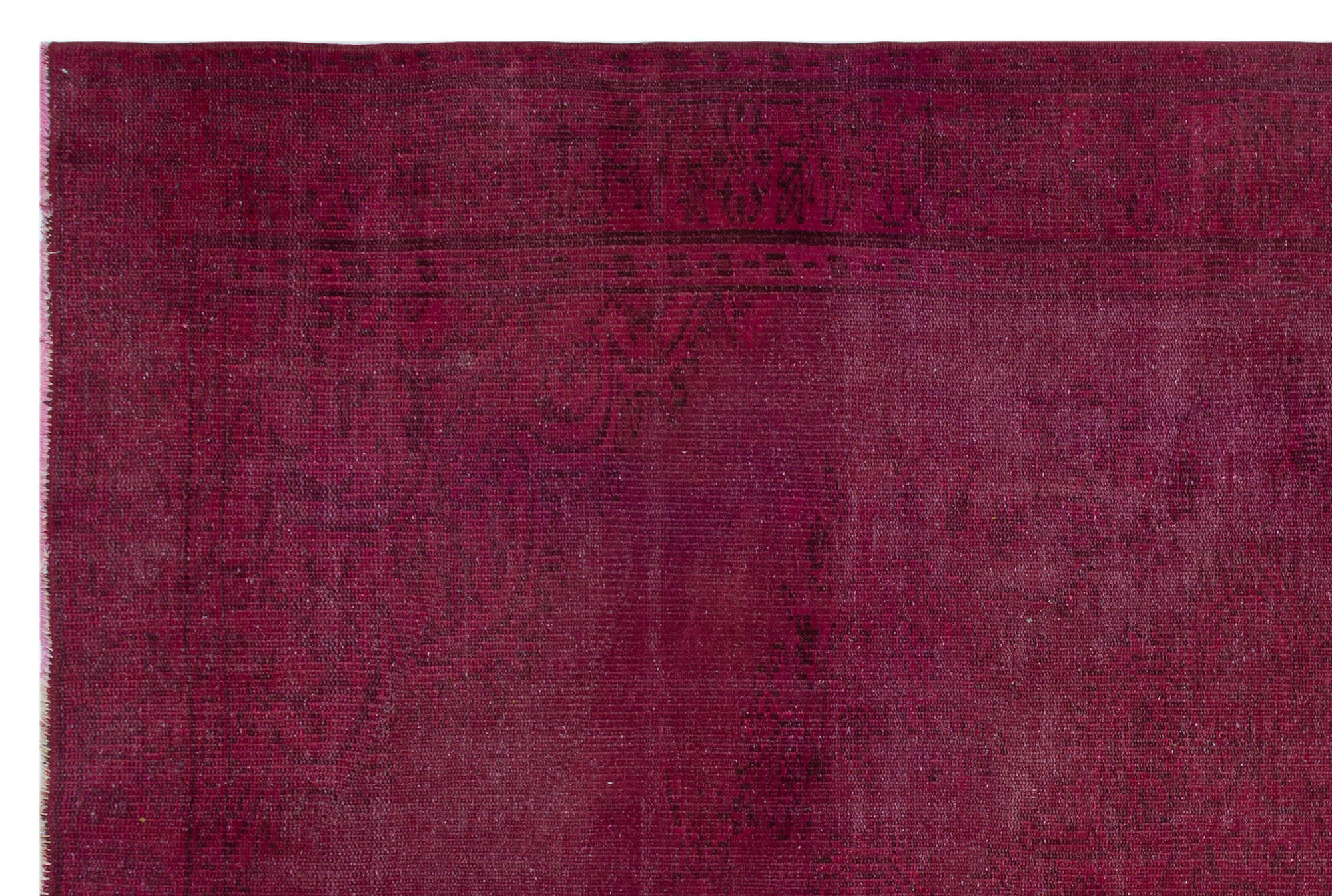 Atina 29998 Red Vintage Wool Handmade Area Rug 6'1" x 9'0"