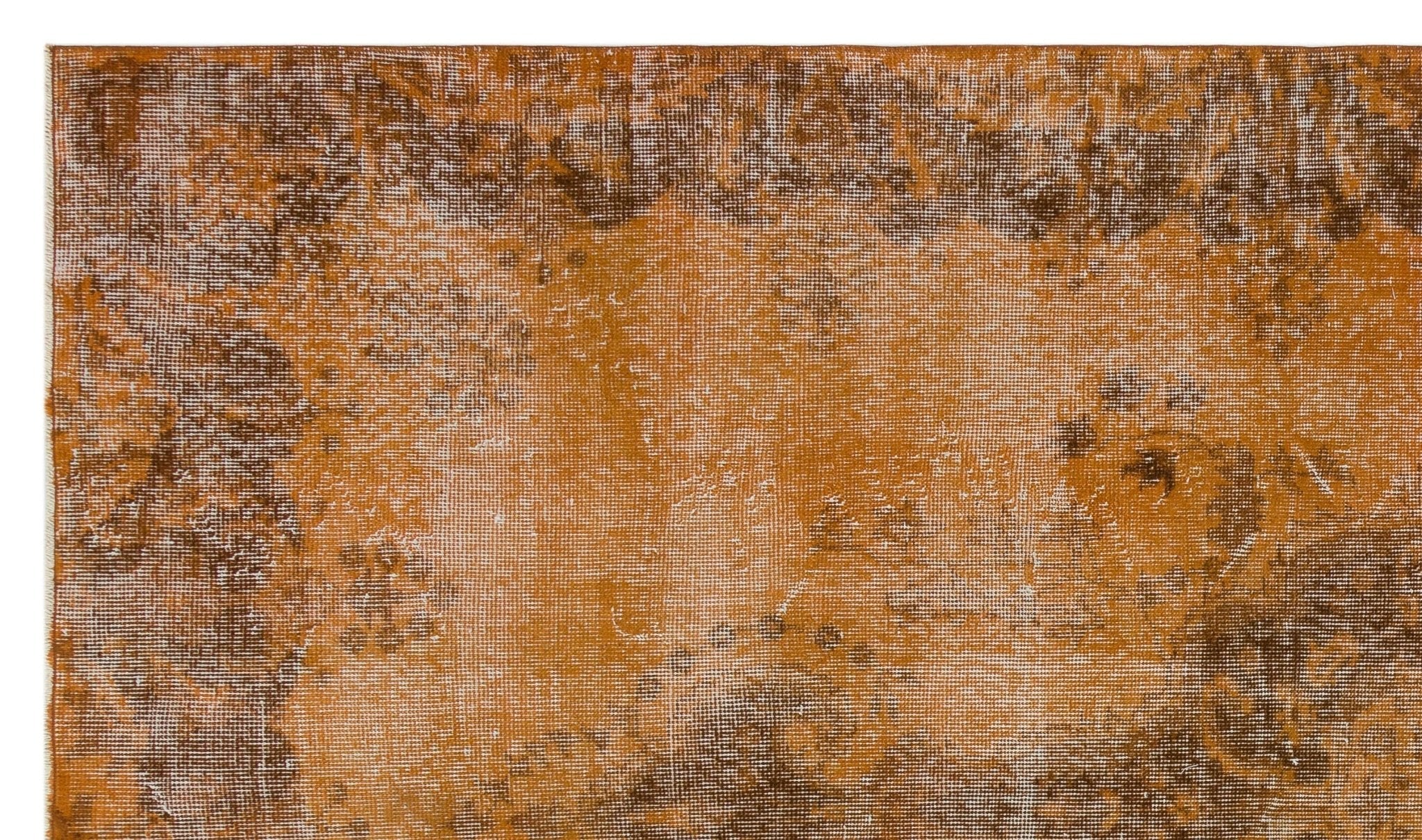 Atina 34379 Brown Vintage Wool Handmade Area Rug 5'8" x 9'2"