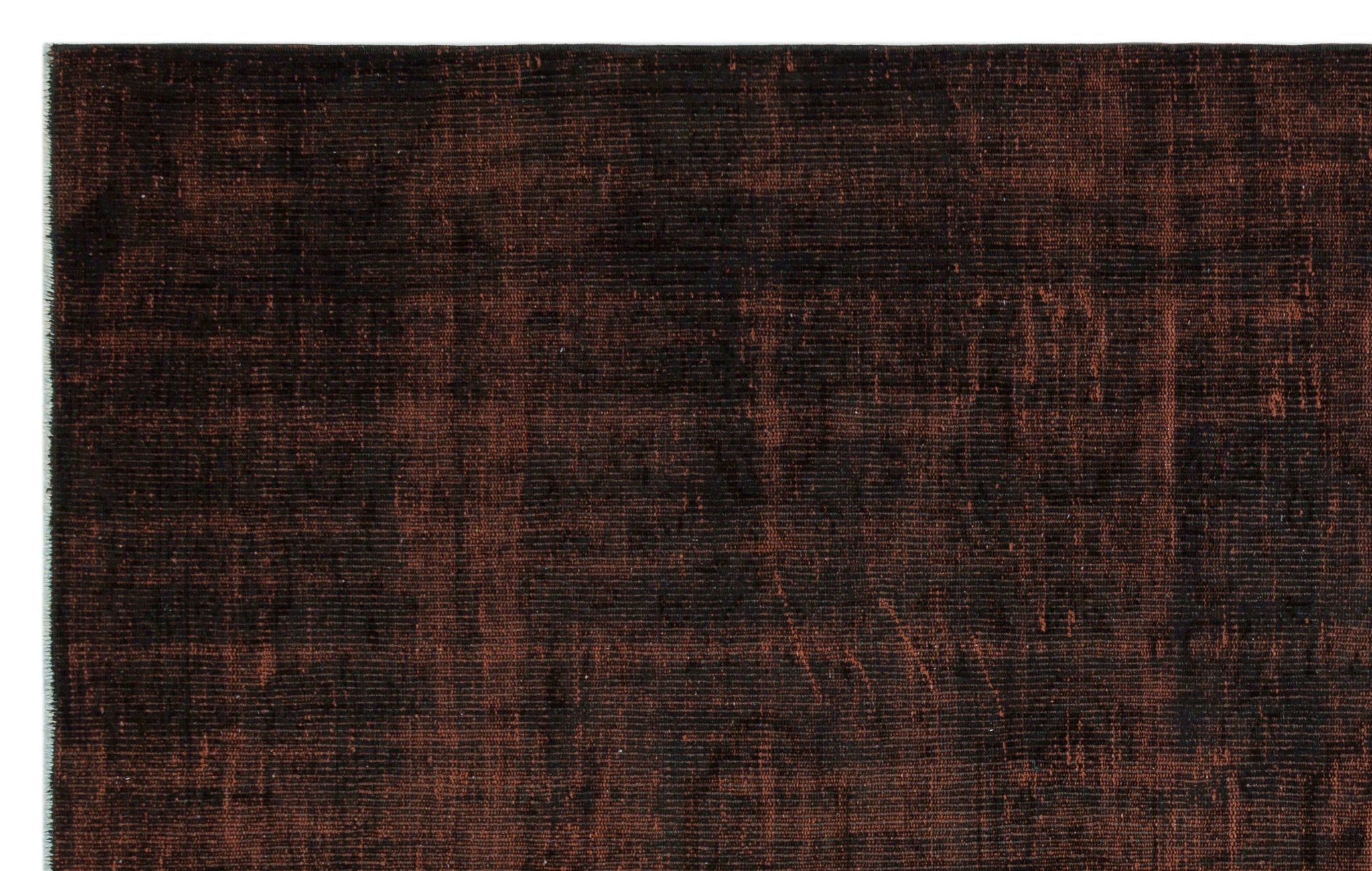 Atina 34404 Brown Vintage Wool Handmade Area Rug 5'8" x 9'2"